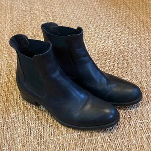 Browns Black Leather Chelsea Boots